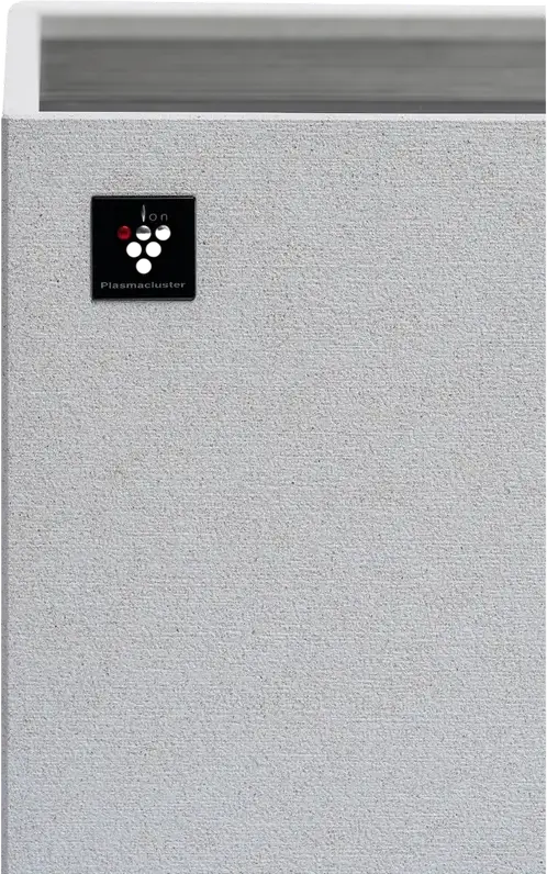 Sharp FP-S42EU-L Air Purifier, HEPA Filter, Ionization, Wi-Fi, Sharp Life Air App, 30 m2 Coverage, Light Grey, 23W, Remote Control, 23.5x23.5x37.2 cm