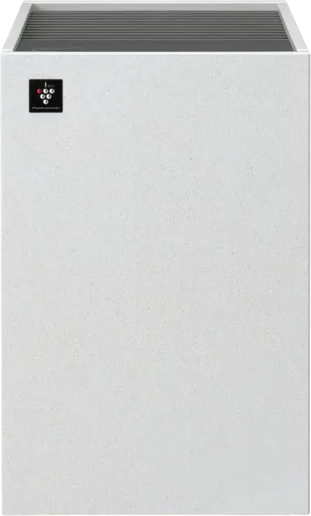 Sharp FP-S42EU-L Air Purifier, HEPA Filter, Ionization, Wi-Fi, Sharp Life Air App, 30 m2 Coverage, Light Grey, 23W, Remote Control, 23.5x23.5x37.2 cm