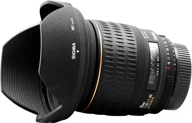 Prime Lens Sigma AF  20mm f/1.8 EX DG ASPHERICAL RF F/Can