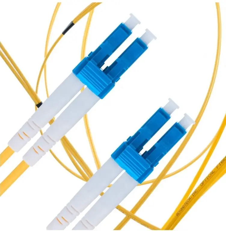 APC Electronic Fiber optic patch cords, singlemode Duplex LC-LC, 1m