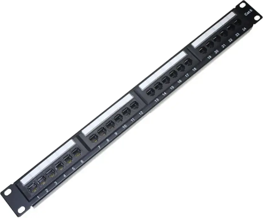 APC Electronic 24 port patch panel cat.5e, LY-PP5-05