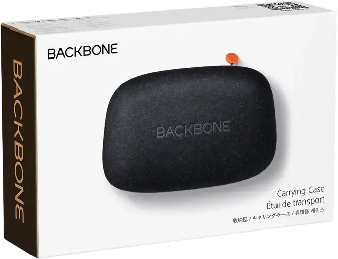 Backbone One Carrying Case, Hard Shell Travel Protection Case with Felt-like Texture and Shock-Absorbing Foam, Fits Backbone One and PlayStation Edition