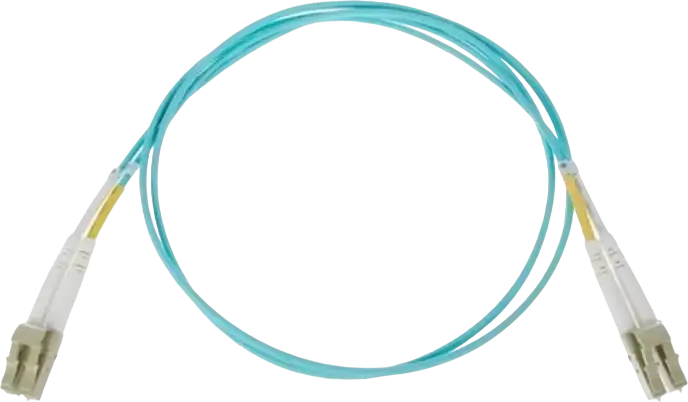 APC Electronic Fiber optic patch cords, Multimode OM4, LC-LC Duplex, 1M