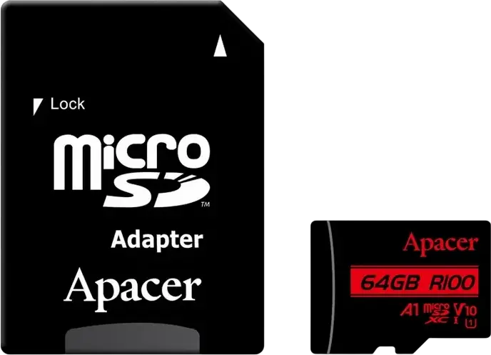 Card de Memorie Apacer microSDHC UHS-I U1 Class 10, 64GB