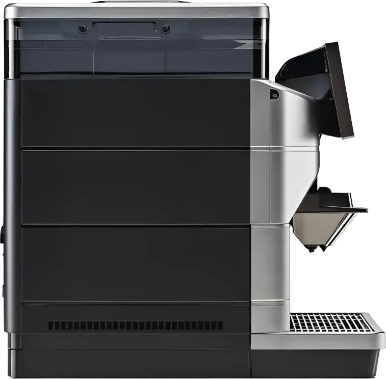 Saeco Magic M2 Fully-Automatic Espresso Machine, 15 Bar, 1400W, 4L Water Tank, 1.2kg Bean Hopper, 7-inch Touch Screen, Silver Stainless Steel