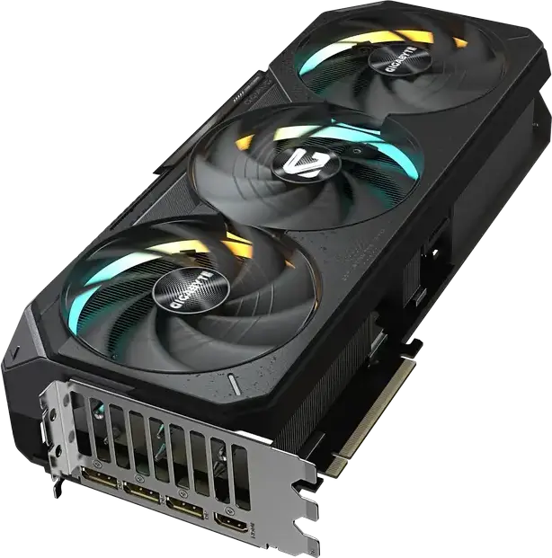 Видеокарта Gigabyte GeForce RTX 5080 GAMING OC 16GB GDDR7 GV-N5080GAMING OC-16GD, PCI-E 5.0, 3x DisplayPort 2.1, HDMI 2.1, RGB, охлаждение с 3 вентиляторами