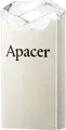 Apacer AH111 USB 2.0 Flash Drive, 32GB Storage, Silver Metal Body with Plastic Cap, Plug & Play, Compatible with Windows, macOS, Linux