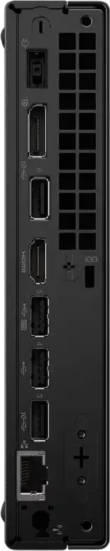Lenovo ThinkCentre neo 50q Gen 5 Tiny 1L Mini PC, Intel Core i5-13420H, Up to 64GB DDR5, Dual M.2 SSD, HDMI 2.1, DisplayPort 1.4b, No OS