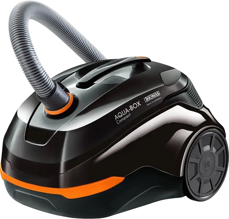 Aspirator Thomas AQUA-BOX Compact, Negru | Portocaliu