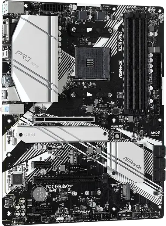 Placă de bază ASRock B550 PRO4, AM4, AMD B550, ATX