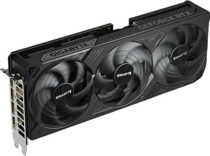 Gigabyte GeForce RTX 5080 Windforce OC V2 SFF Graphics Card, 16GB GDDR7, Blackwell Architecture, GV-N5080WF3OCV2-16GD, PCI-E 5.0, Triple Fan Cooling