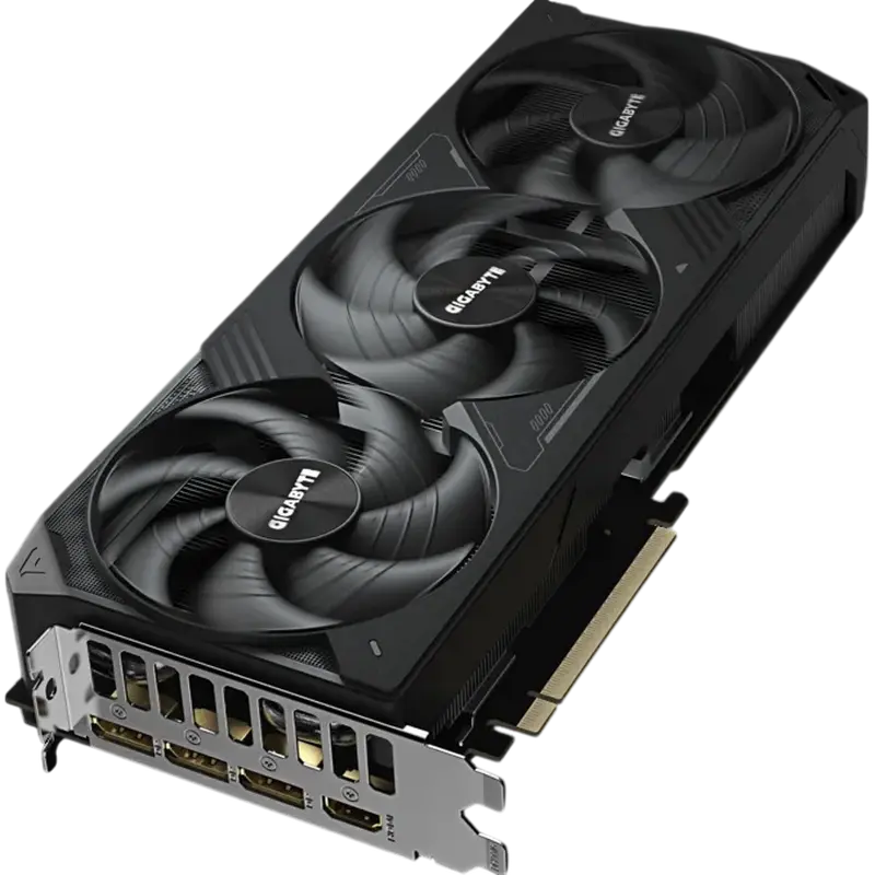 Gigabyte GeForce RTX 5080 Windforce OC V2 SFF Graphics Card, 16GB GDDR7, Blackwell Architecture, GV-N5080WF3OCV2-16GD, PCI-E 5.0, Triple Fan Cooling