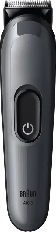 Trimmer pentru bărbați Braun AIO3500, Gri