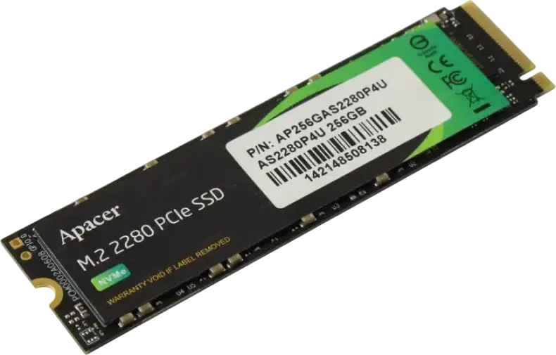 Unitate SSD Apacer AS2280P4U, 256GB, AP256GAS2280P4U-1
