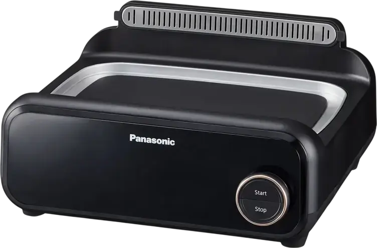 Panasonic NF-GM600KXE Multifunctional Multicooker, 1524W, 9 Auto Programs, 6 Cooking Plates including Teppanyaki and Takoyaki, Integrated Smoke Extractor