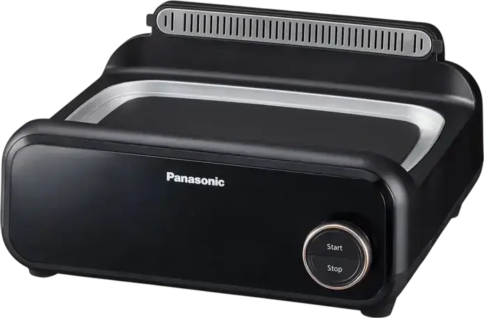 Panasonic NF-GM600KXE Multifunctional Multicooker, 1524W, 9 Auto Programs, 6 Cooking Plates including Teppanyaki and Takoyaki, Integrated Smoke Extractor