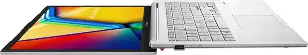 ASUS Vivobook Go 15 E1504FA Laptop, 15.6" FHD Non-Glare, AMD Ryzen 5 7520U, 16GB LPDDR5 RAM, 512GB NVMe SSD, Backlit Keyboard, Wi-Fi 6, Cool Silver, No OS