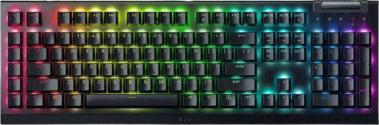 Tastatură Gaming Mecanică Razer BlackWidow V4 X RZ03-04701800-R3M1, Switch-uri Green Clicky, Chroma RGB, 6 Taste Macro, Carcasă Aluminiu