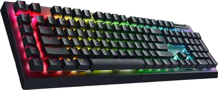 Tastatură Gaming Mecanică Razer BlackWidow V4 X RZ03-04701800-R3M1, Switch-uri Green Clicky, Chroma RGB, 6 Taste Macro, Carcasă Aluminiu