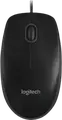 Set Tastatura si Mouse cu Fir Logitech MK120, Conectivitate USB, Tastatura cu Membrana Full-size cu Pad Numeric, Mouse Optic 1000 dpi Ambidextru, Negru