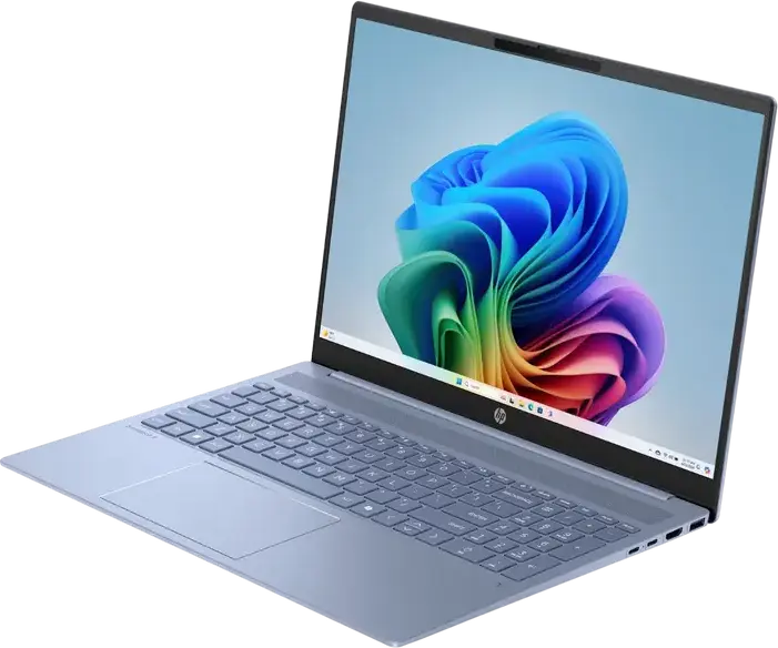 Laptop 16" HP OmniBook 5 Laptop AI 16, Sky Blue, Intel Core Ultra 5 225U, 16GB/512GB, FreeDOS