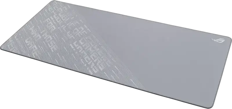 Игровой коврик для мыши ASUS ROG Scabbard II, XXL 900 x 400 x 3 мм, Arctic Gray, водо- и жироотталкивающее нанопокрытие, противоскользящее основание