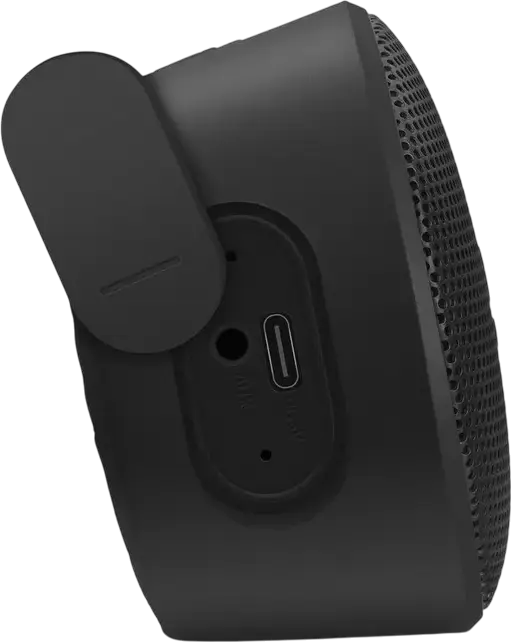 SVEN PS-99 Portable Bluetooth Speaker, 10W RMS, IPX5 Water Resistant, RGB Backlight, TWS, 1800mAh Battery, USB Type-C, AUX, Black