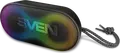 SVEN PS-99 Portable Bluetooth Speaker, 10W RMS, IPX5 Water Resistant, RGB Backlight, TWS, 1800mAh Battery, USB Type-C, AUX, Black