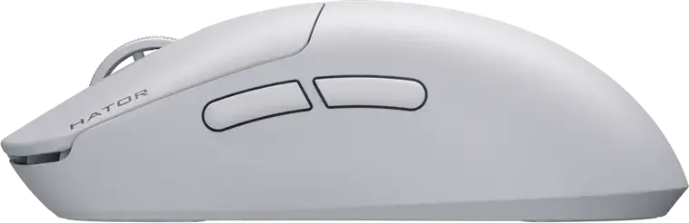Mouse Gaming Wireless/Wired HATOR Quasar 3S Ultima 8K HTM660, pentru Dreptaci, Senzor PixArt PAW 3950, 30,000 DPI, Rata de Sondare 8000Hz, Switch-uri Optice, 46g, Glide-uri PTFE