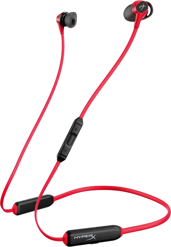 Căști gaming HyperX Cloud Buds, Fără fir, Negru/Rosu