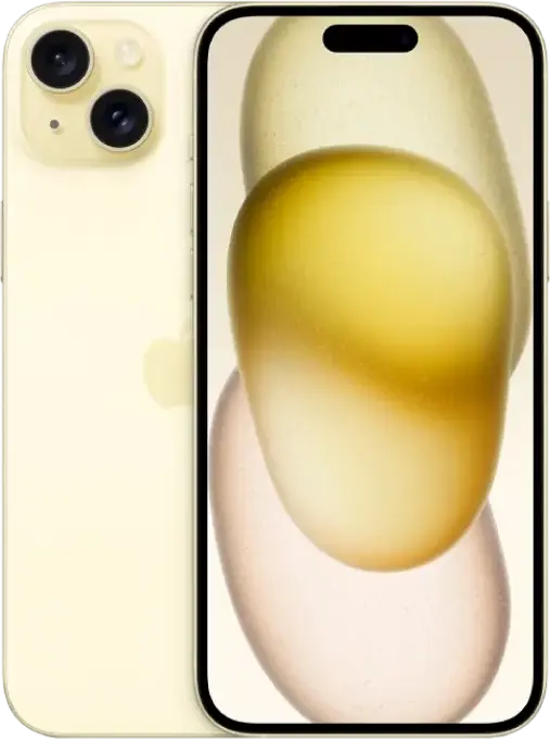 Smartphone Apple iPhone 15 Plus, 6GB/512GB, Galben