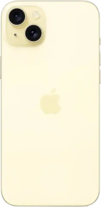 Smartphone Apple iPhone 15 Plus, 6GB/512GB, Galben