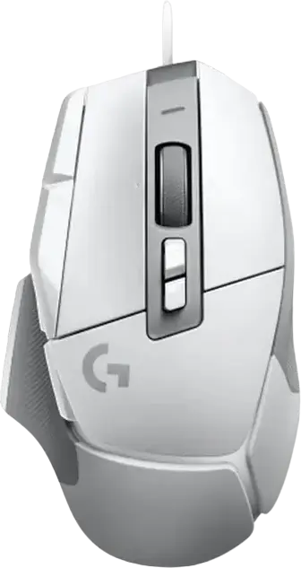 Игровая мышь Logitech G502 X проводная, сенсор HERO 25K, 25 600 DPI, гибридные переключатели LIGHTFORCE, 13 программируемых кнопок, Цвет: Белый