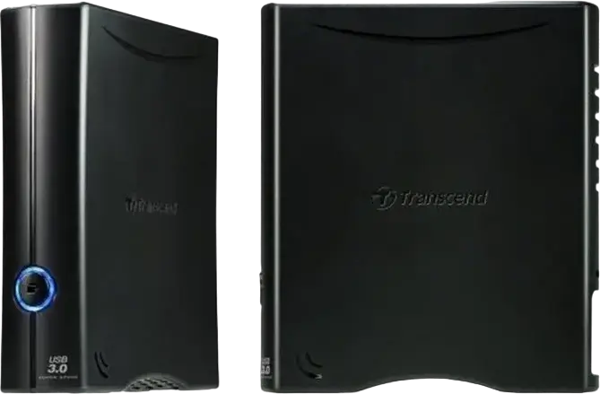 HDD Extern de Masa Transcend StoreJet 35T3 TS8TSJ35T3 8TB USB 3.1 Gen 1 Criptare Hardware AES 256-Bit Backup One-Touch Carcasa ABS Neagra