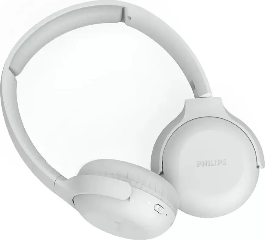 Casca Wireless On-Ear Philips TAUH202WT/00, Bluetooth 4.2, Difuzoare Neodimium 32mm, Autonomie 15h, Microfon Integrat, Design Pliabil, Alb