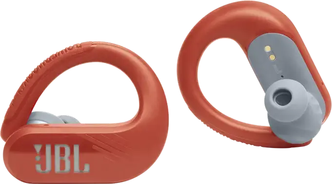 Casca JBL Endurance Peak 3 True Wireless cu Cârlig Suprageaurile, Coral, Driver Dinamic 10mm, Pure Bass Sound, Rezistență IP68, Baterie 50h, Bluetooth 5.2