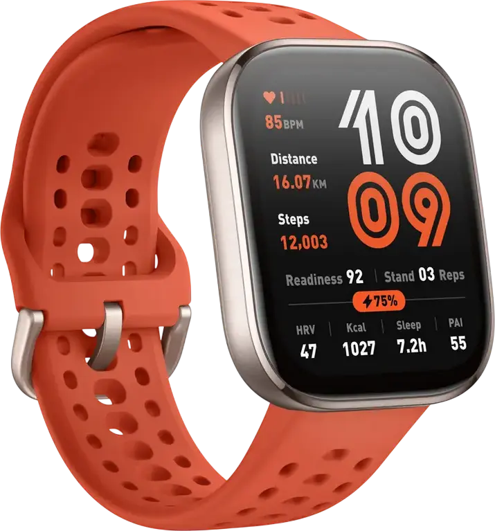 Amazfit Bip 6 Smartwatch, 1.97" AMOLED 2000 nits, Aluminum Alloy Frame, 5 ATM Water Resistant, 140+ Sports Modes, Zepp OS, Heart Rate SpO2 Sleep Tracking