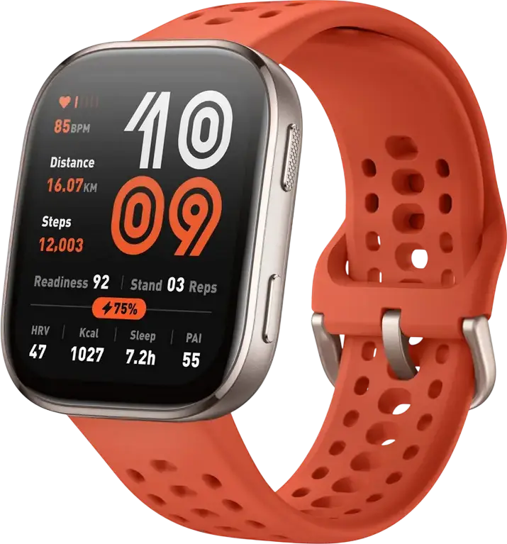 Ceas inteligent Xiaomi Amazfit Bip 6, Roșu