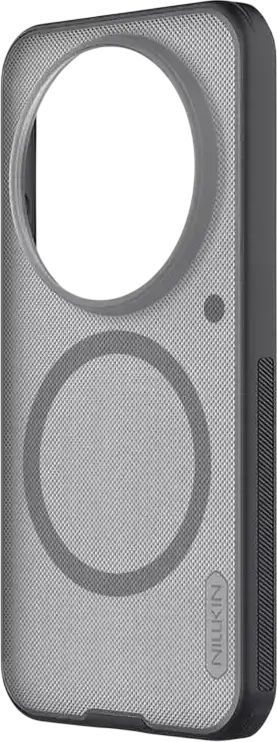 Чехол Nillkin Super Frosted Shield Pro Magnetic для Xiaomi 17 Ultra, гибридный корпус из PC и TPU, матовый, противоударный, черный