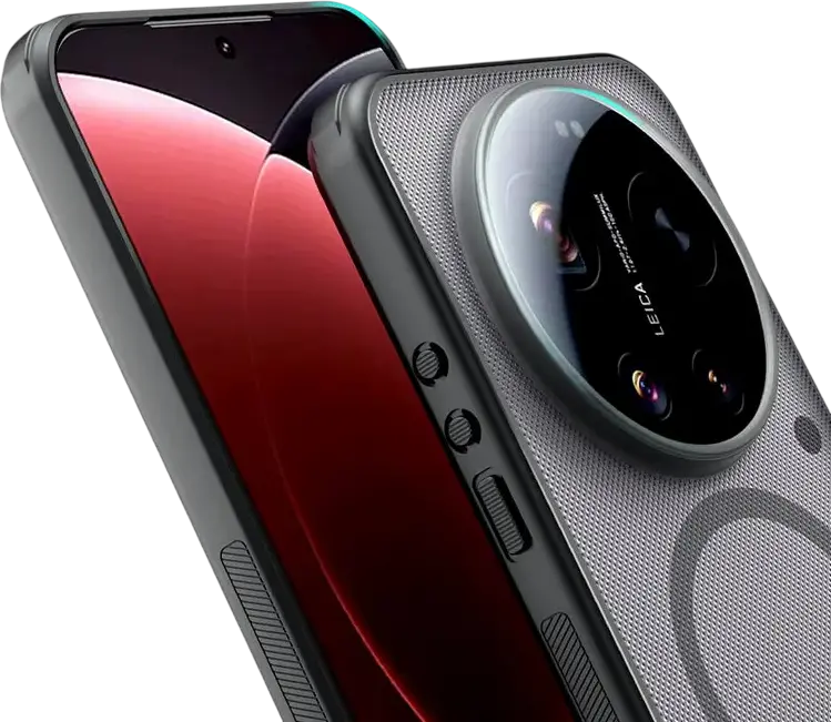 Чехол Nillkin Super Frosted Shield Pro Magnetic для Xiaomi 17 Ultra, гибридный корпус из PC и TPU, матовый, противоударный, черный