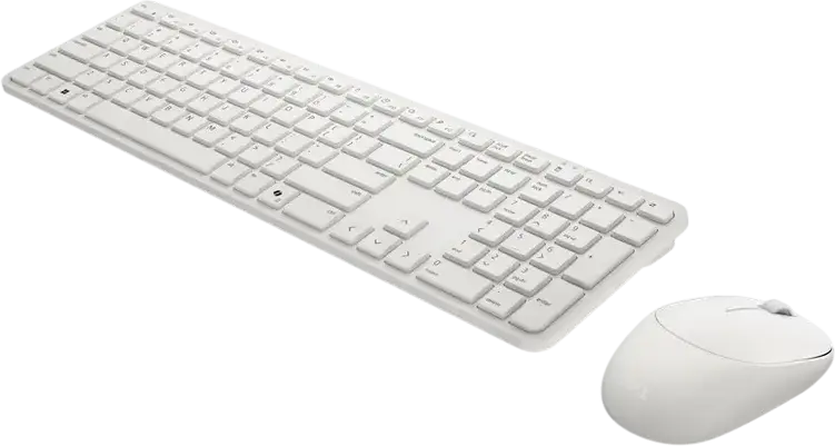 Беспроводной комплект клавиатуры и мыши Dell Pro KM526, цвет Light Ash, 2.4 ГГц RF, влагозащищенная клавиатура, оптическая мышь 1600-6000 DPI, USB-ресивер