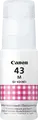 Canon GI-43 Magenta Dye-based Ink Bottle 60ml for PIXMA G540 and G640 Printers, High Yield Photo Printing