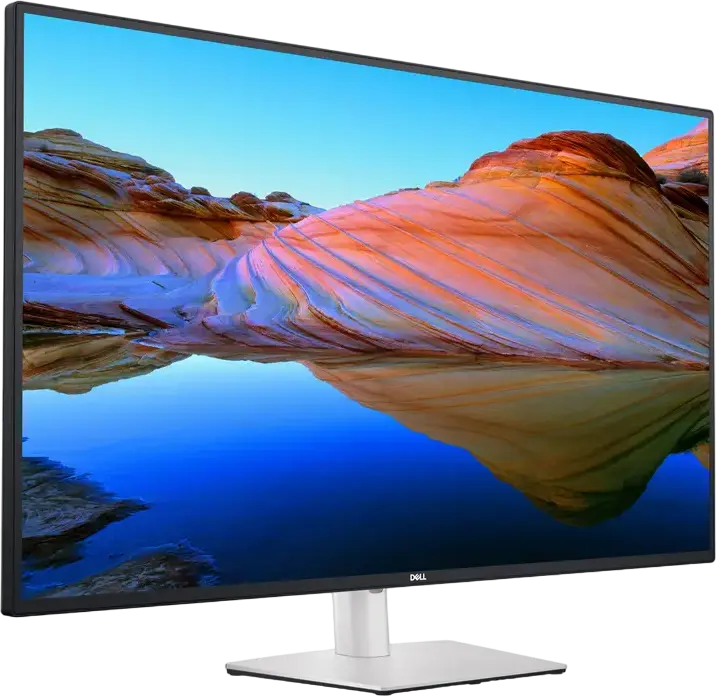 43"  DELL U4323QE, IPS 3840x2160 4K UHD, Negru | Argintiu