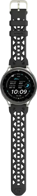 Смарт-часы Amazfit Cheetah 2 Pro, AMOLED 1.32" 3000 нит, Титановый корпус, Сапфировое стекло, Двухдиапазонный GPS, Память 32ГБ, 5 ATM, Батарея до 20 дней