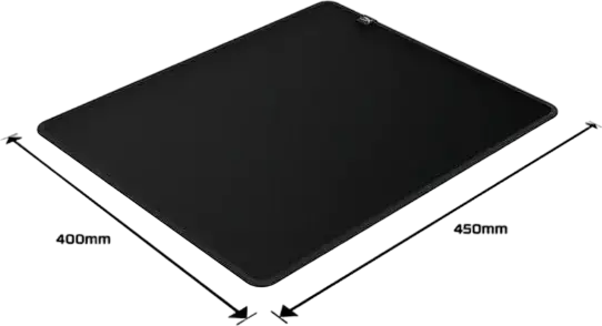 Pad pentru mouse gaming HyperX Pulsefire Mat, Marime L, suprafata din material textil dens, cusaturi anti-desfirare, baza de cauciuc anti-alunecare, grosime 3mm, Negru