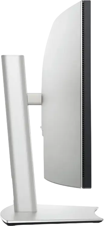 Dell UltraSharp U3425WE 34.14" Curved WQHD IPS Monitor, 3440x1440, 120Hz, Thunderbolt 4, 90W PD, KVM Switch, RJ45, DCI-P3 98%, Silver