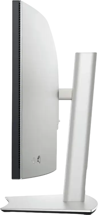 Dell UltraSharp U3425WE 34.14" Curved WQHD IPS Monitor, 3440x1440, 120Hz, Thunderbolt 4, 90W PD, KVM Switch, RJ45, DCI-P3 98%, Silver
