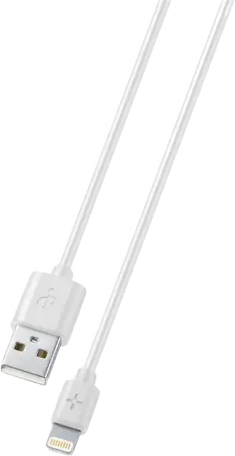 Cablu încărcare și sincronizare Cellularline MFI, USB Type-A/Lightning, 1m, Alb