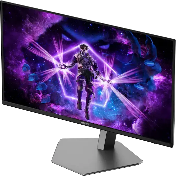 Monitor Gaming AOC AGON Pro AG326UD 31.5" 4K UHD QD-OLED, 165Hz, 0.03ms GtG, HDR True Black 400, G-SYNC Compatible, HDMI 2.1, Difuzoare 8W, Negru