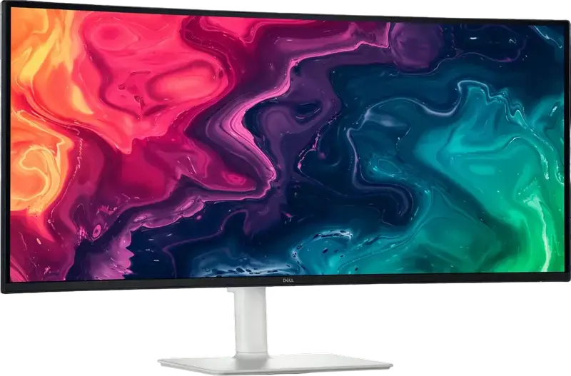 Monitor Curbat Dell S3425DW 34 inch WQHD, 3440 x 1440, Panou VA, 120Hz, 1ms GtG, HDR10, AMD FreeSync Premium, USB-C 65W PD, PbP/PiP, Difuzoare Integrate